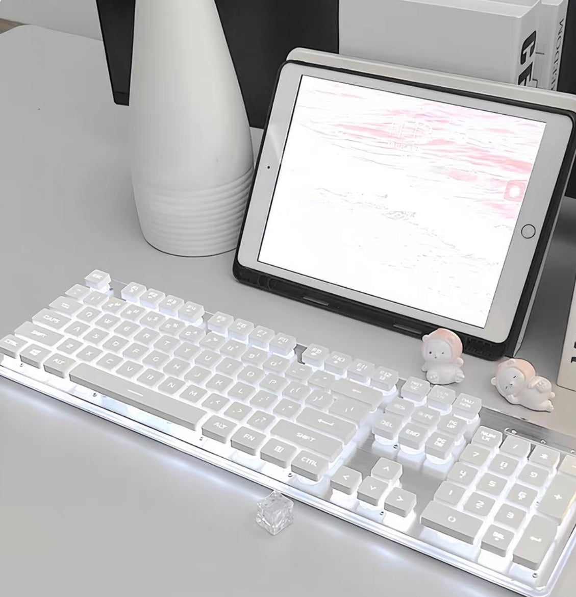 Waterdrop Design Series Portable  Keyboard Set