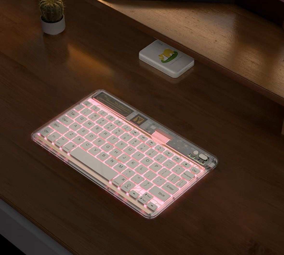 Portable Semi Transparent Series Keyboard / Mouse