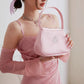 Handmade Y2k Ballet Princessore Pastel Colour Silk Hobo Bag