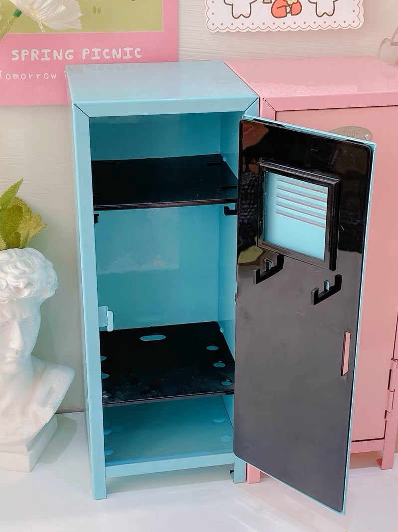 Multi Colour Mini Locker For Desk  | Room Decor