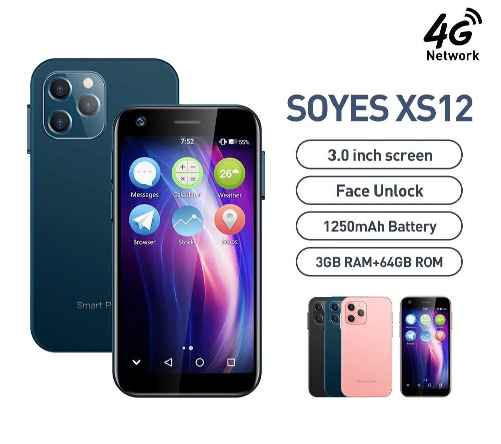 Soyes XS11/XS12 Super Mini Smartphone Android 3G Phone