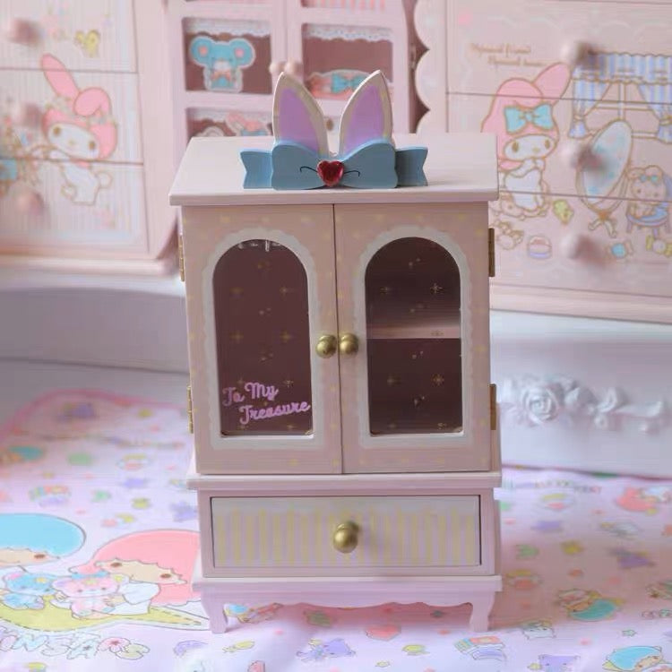 Pastel Colours Handmade Jewelry Box | Room Decor