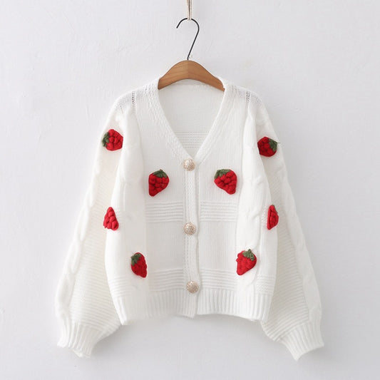 [50% Off] Embroidery Knit Cardigan Series