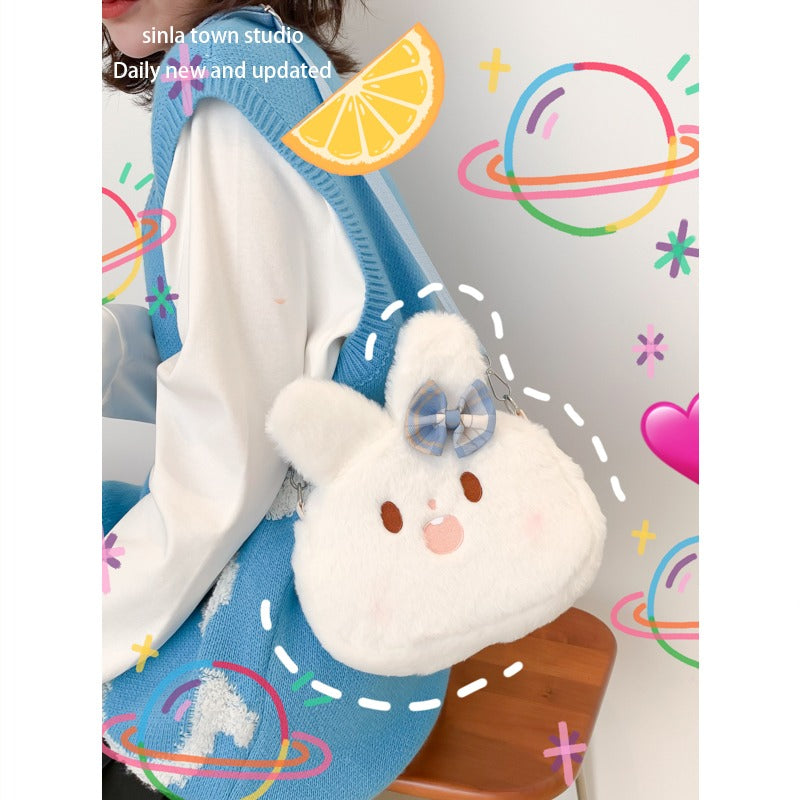 Adorable Bunny Fur Bag