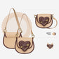 BerryQ Bag Hearts Saddle Bag