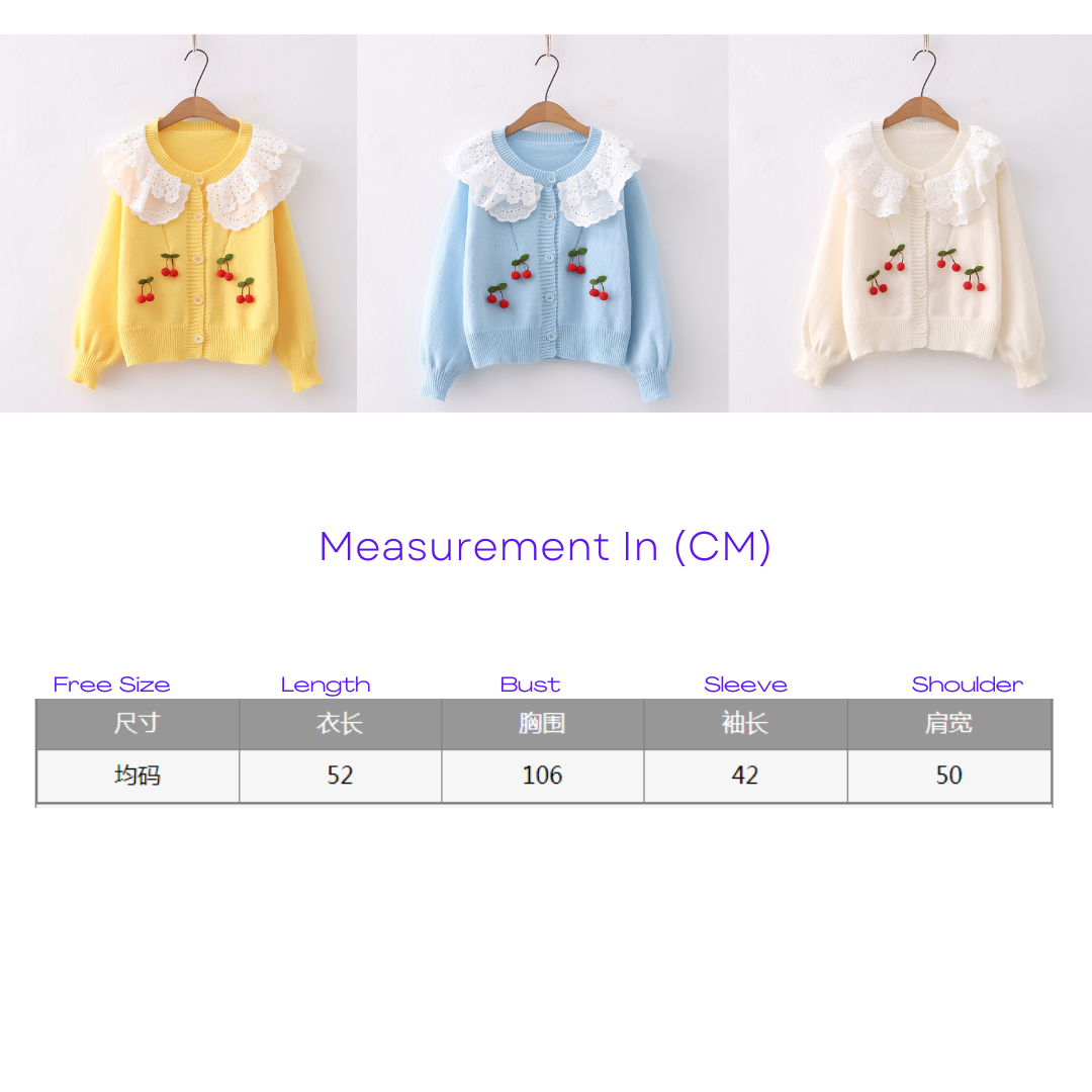 [50% Off] Embroidery Knit Cardigan Series