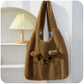 Furry Bear Multipurpose Tote Bag