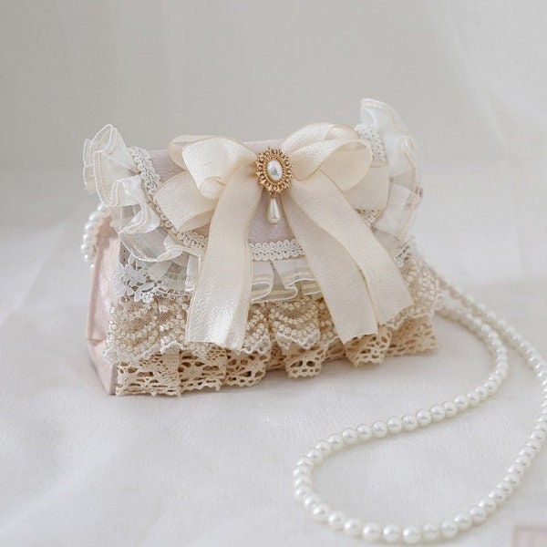Vintage Lolita Elegant Bag | Kawaii 2 Way Style 