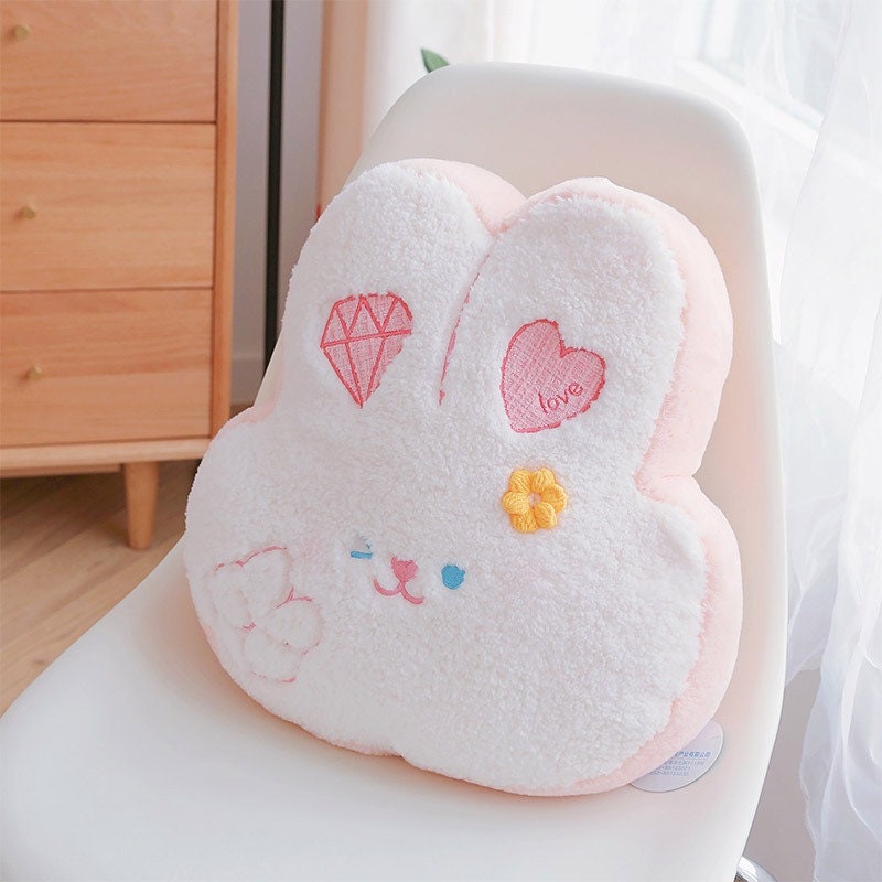 Cute Bunny Face Plush Toy