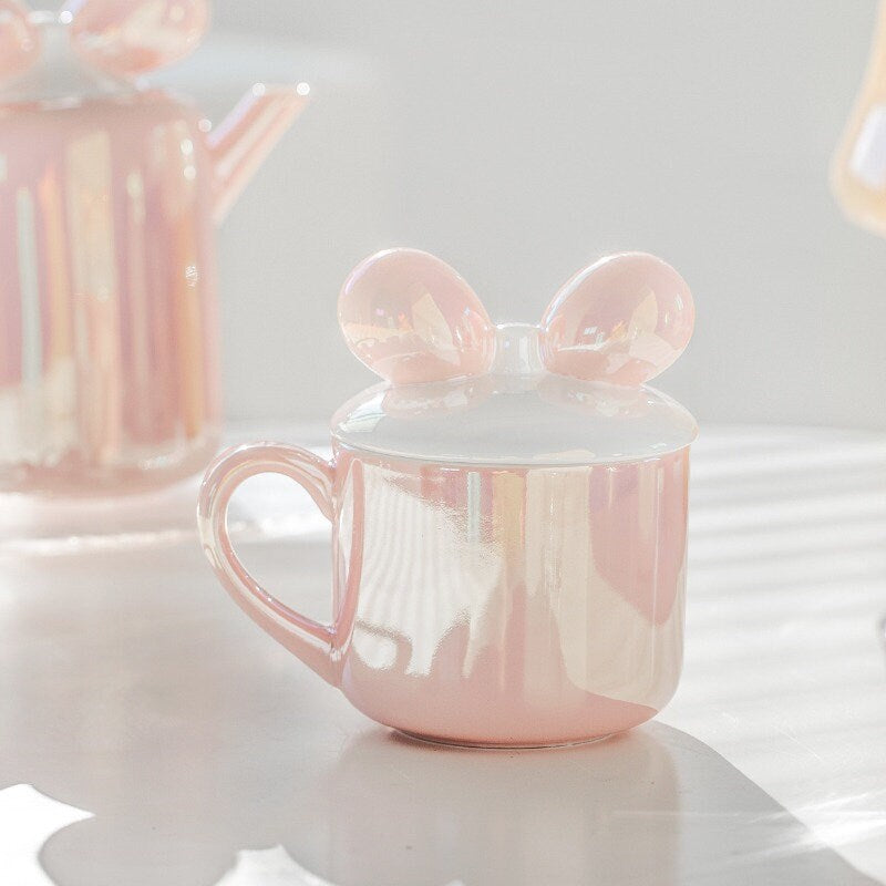 Shiny Fairy Ribbon Series Handmade Home Use Ceramic