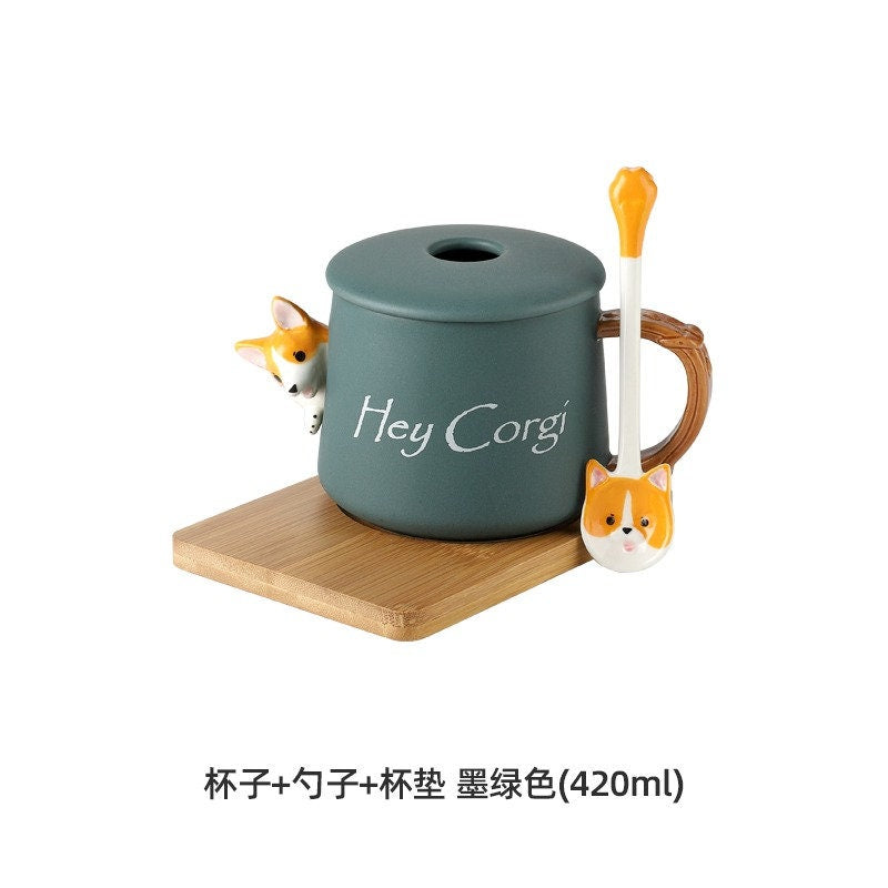 Corgi Series Premium Ceramic Mugs
