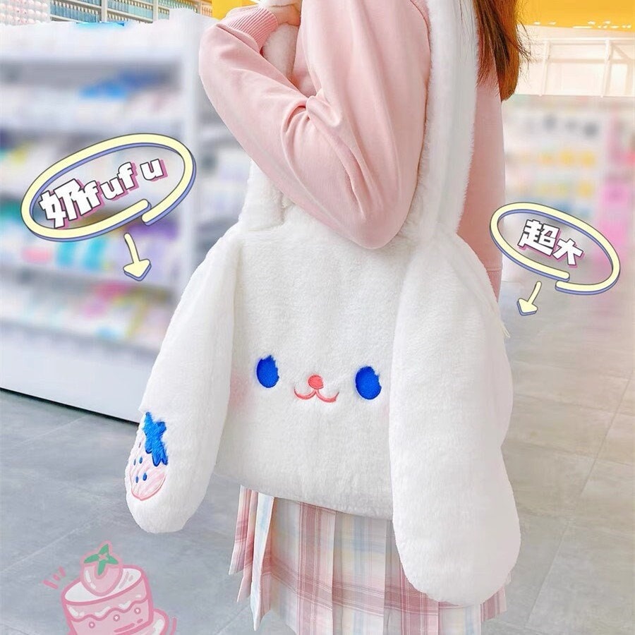 Adorable Bunny Fur Bag