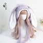 Adorable Handmade Furry Bunny Hat | Trending