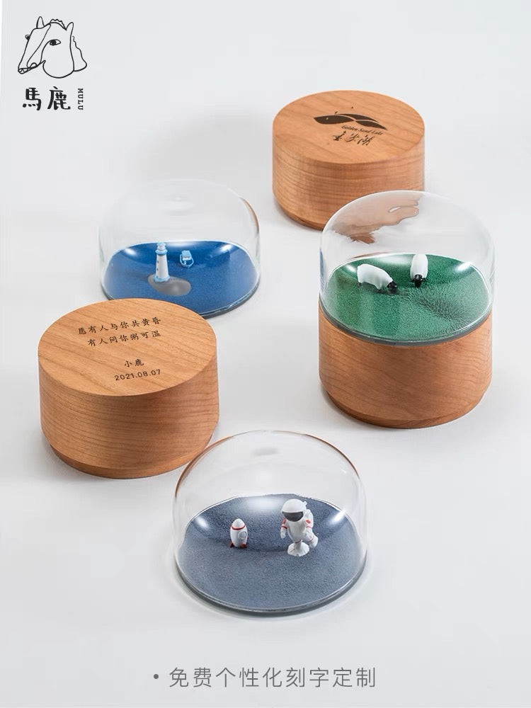 Creative Wooden Magnetic Music Box