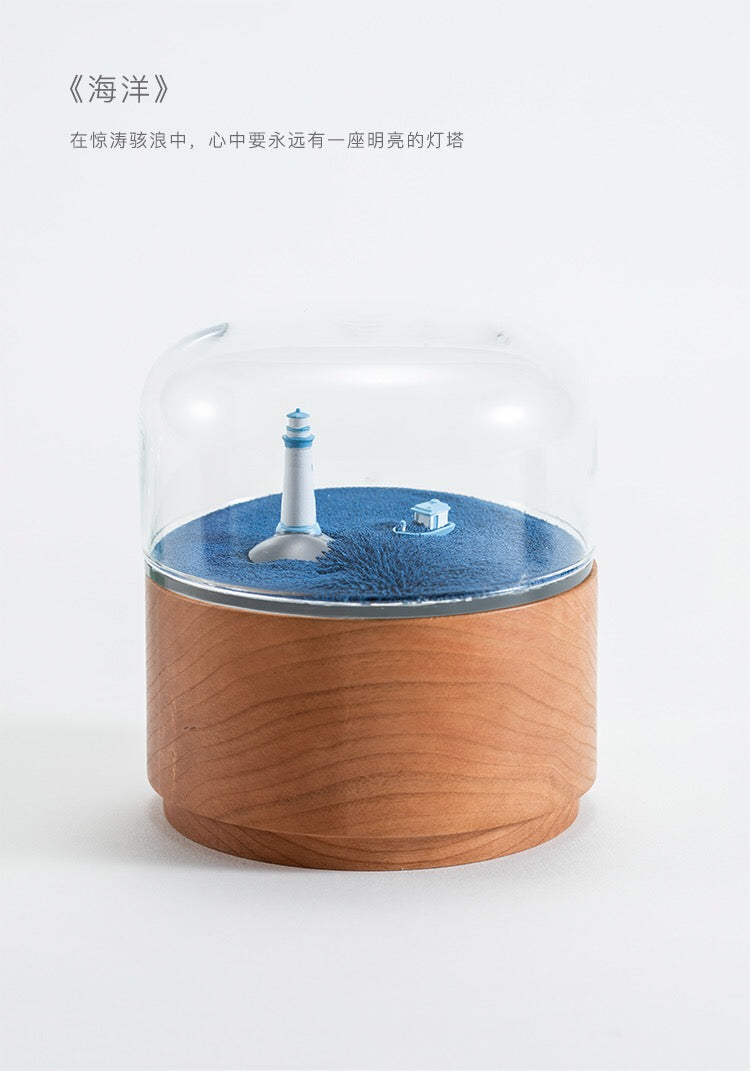 Creative Wooden Magnetic Music Box